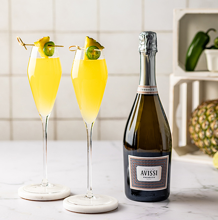 Spicy Pineapple Mimosa